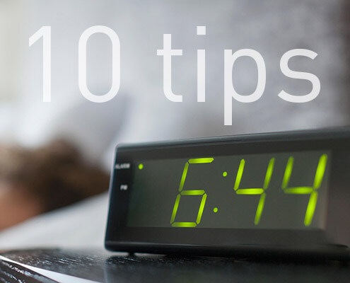 10 tips for sleep and elite sports performance