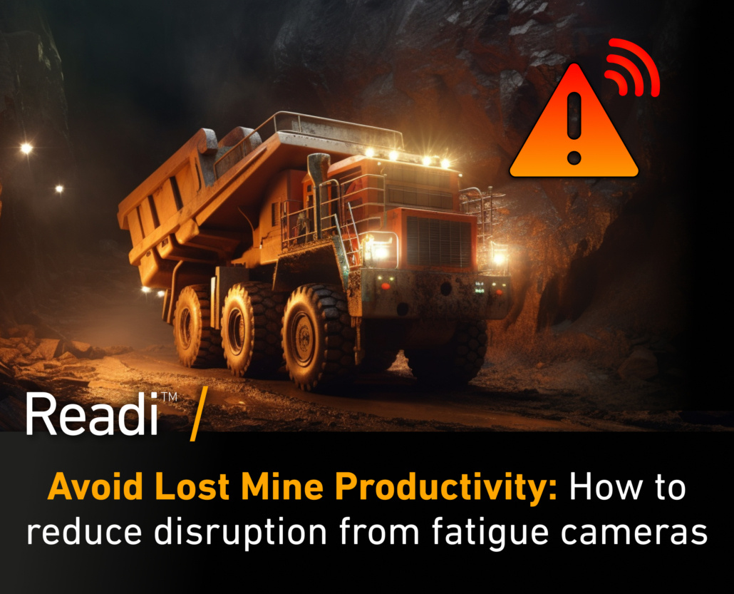 DSS camera alarm reduction at mines