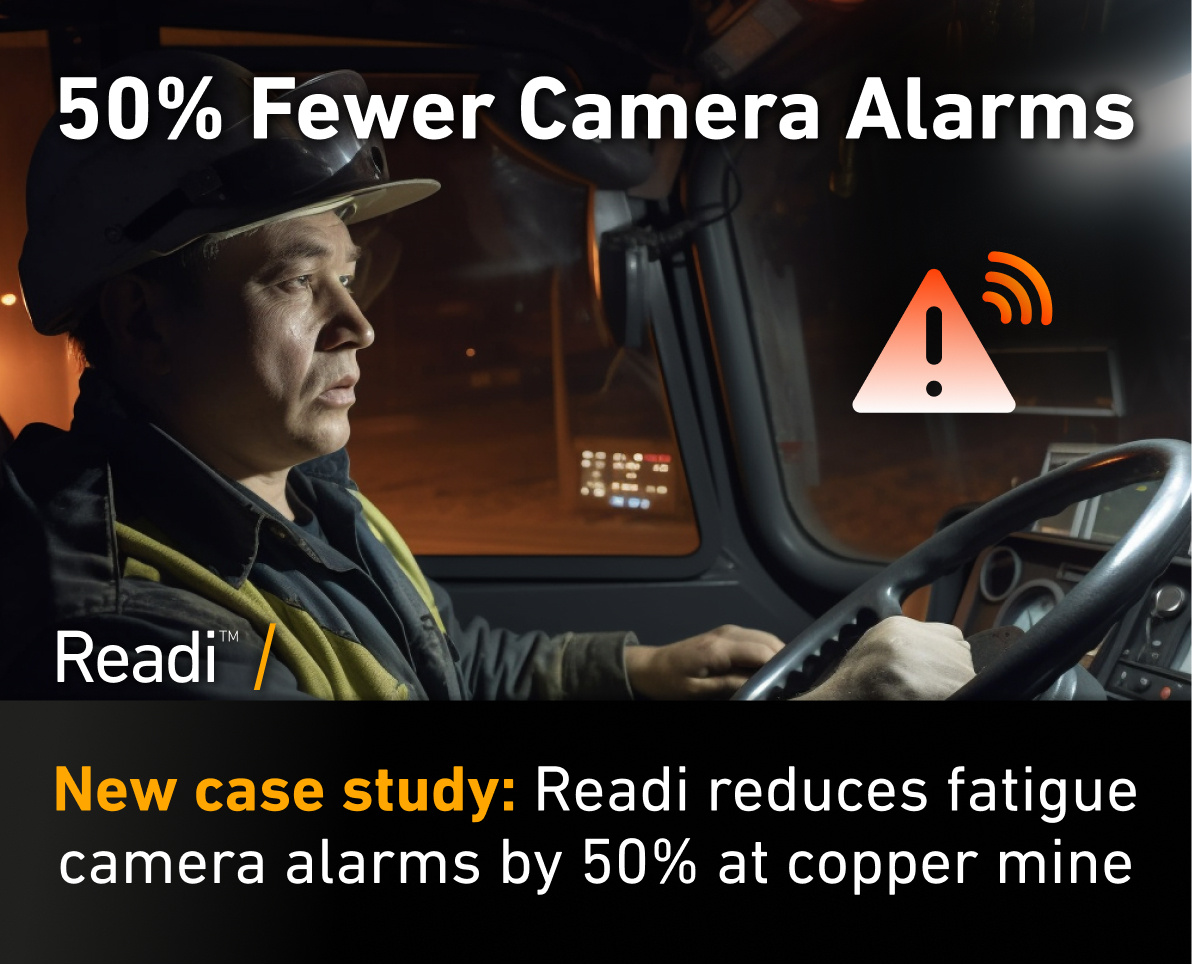Readi reduces DSS camera alarms at copper mine