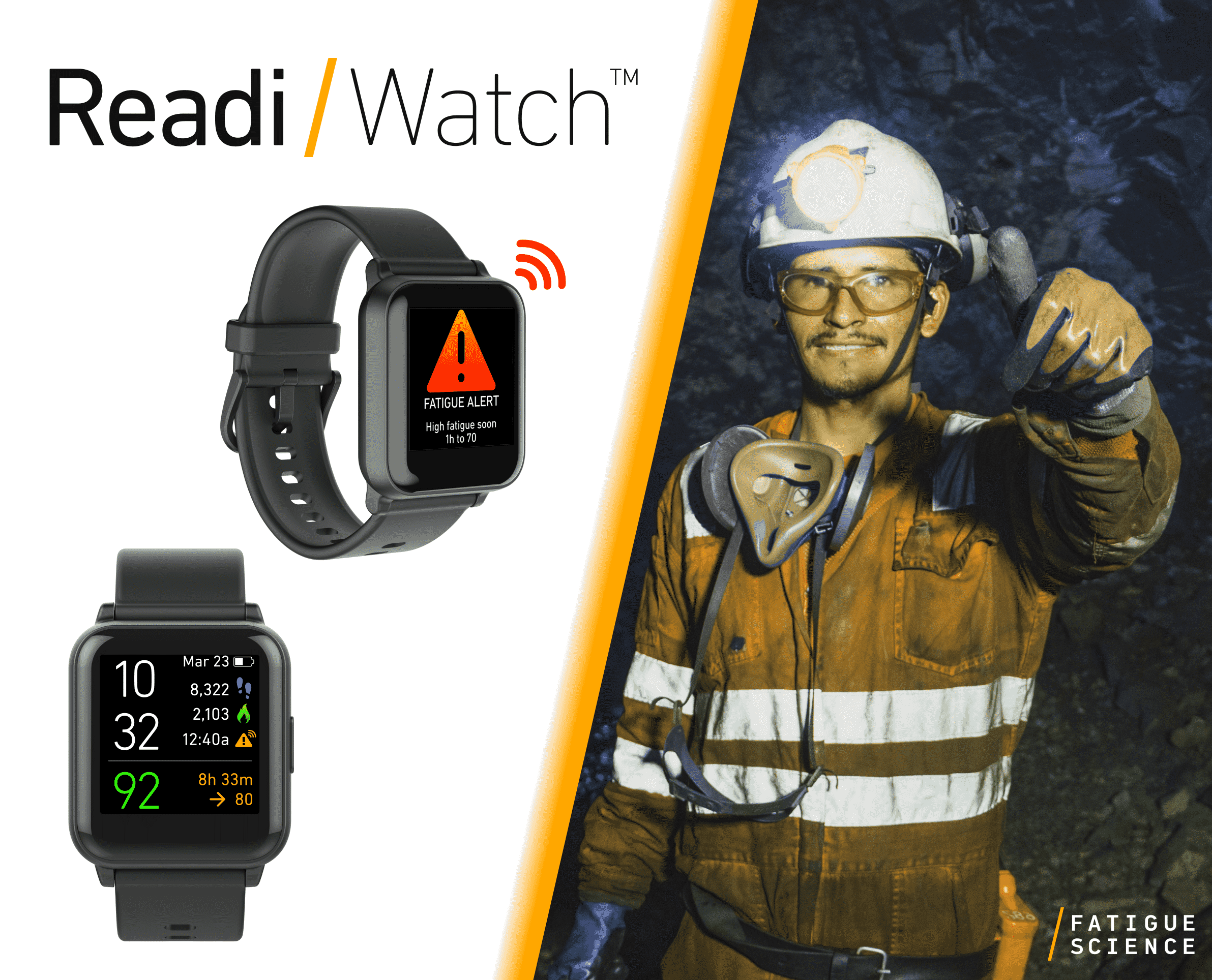 Fatigue Science ReadiWatch ReadiBand