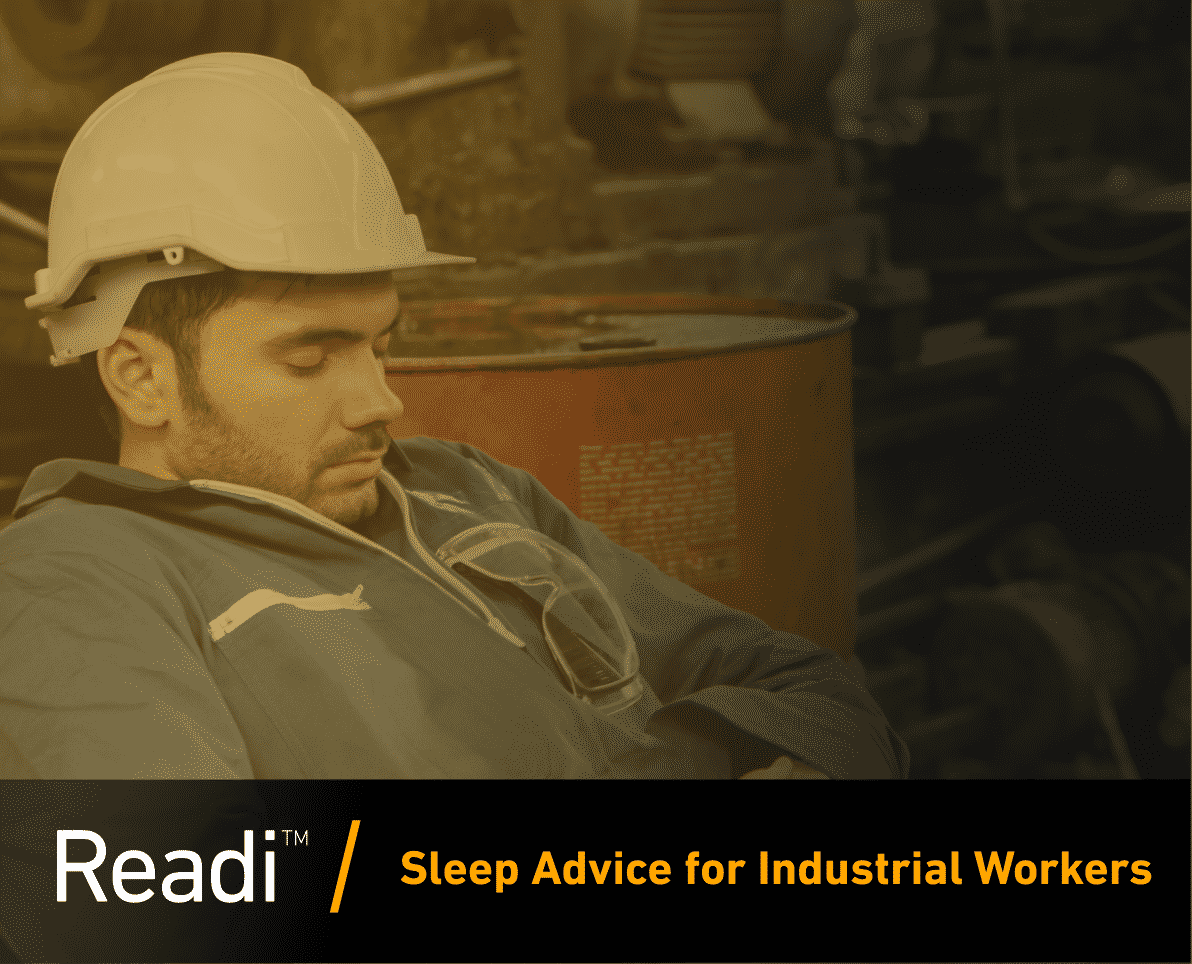 sleep advice for industrial shift workers